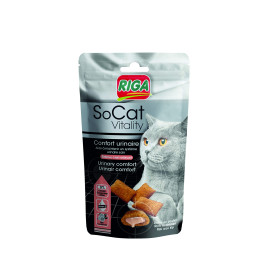 Riga Socat Vitality Urinaire Friandise pour Chat Friandise pour Chat 1 Unité
