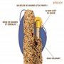 RIGA - Barres De Sticky Aux Fruits De Pays - Nourriture pour Perruches - Baguettes Graines Cuites Au Four - Raisin - Vitamines E