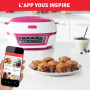Tefal Machine à gâteaux intelligente, 5 programmes automatiques, 1 mode manuel, 12 moules mini gâteaux, 1 grand moule, Compatibl