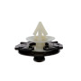 Agrafes pour vehicules type volkswagen - audi - seat - skoda Restagraf Ref: 1410, Noir/Blanc