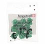 Agrafes pour vehicules type mercedes Restagraf Ref: 10692, Vert/Noir
