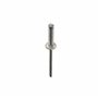 Restagraf - Rivets Épanouis avec Chapos Bleus, Blancs pour Plaques d'Immatriculation - Diamètre 4 mm - Longueur 16 mm - Réf. 225