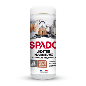 SPADO - Lingettes multi métaux - Nettoie et désoxyde couverts