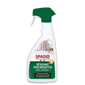 SPADO - Détachant tapis moquettes biologique - Détache et désodorise - Pour produits en synthétique