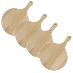 Fackelmann 9925050 Lot de 4 planches à pizza