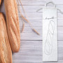 Fackelmann 9926750 Set de 3 ustensiles pour le pain avec Huche à pain et 2 Sacs de conservation pour le pain, Boite à pain, Sac 