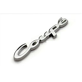 GUKKO Voiture Stickers pour Coupe Auto Emblem Badge