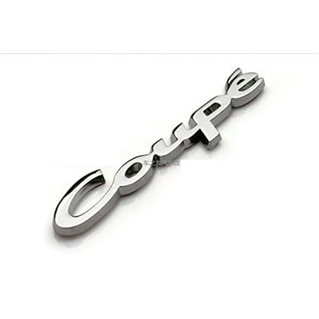 GUKKO Voiture Stickers pour Coupe Auto Emblem Badge