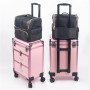 YGSGJSP Organisateur de Vernis à Ongles Boîte de Maquillage, étuis à cosmétiques de beauté Professionnels, Sac de Maquillage, bo