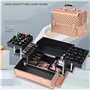 YGSGJSP Organisateur de Vernis à Ongles Boîte de Maquillage de beauté, étuis à cosmétiques Professionnels, boîte à Outils Multic