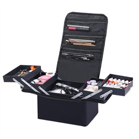 Organisateur de vernis à ongles Sac à cosmétiques multicouches