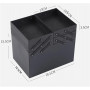 Organisateur de vernis à ongles Boîtes à cosmétiques professionnelles de grande capacité, Kit de Nail Art Portable à fermeture é