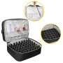 Organisateur de vernis à ongles Sac De Rangement De Vernis À Ongles, 60 Bouteilles, Sac D'huile Essentielle, Portable, Cosmétiqu