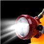 117/5,000 Lampe frontale de mineur à LED Lampe frontale de minage à LED ultra-lumineuse, lampe de mineur rechargeable à haute lu