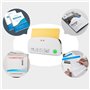 Relieuse Thermique, Relieuse Thermique A4, Kit De Reliure À Rainures A4 Avec Épaisseur De Reliure Maximale De 33 Mm,Convient Pou