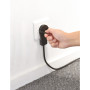 Fiche Male 16A + Terre Extra Plate Noire