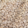 Thedecofactory Vegetal Jute - Tapis en Jute tressé Naturel 50x80