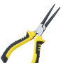 RHINO - Mini pince à bec long 150 mm - Fabriqué en Acier haute qualité - Idéal pour du travail dans des petits espaces - Longueu