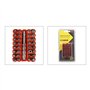 COGEX - Embouts de vissage 25mm - Spécial électronique - 32 pièces avec support et porte embout - Composition: 9 embouts étoiles