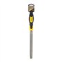Rhino 43182 200 mm Râpe 1/2 Lime Demi - Ronde à Bois - Manche Ergonomique bi - matière - Longueur 200 mm - Garantie 5 Ans - Haut