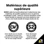 Rhino 43182 200 mm Râpe 1/2 Lime Demi - Ronde à Bois - Manche Ergonomique bi - matière - Longueur 200 mm - Garantie 5 Ans - Haut