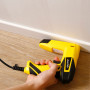RHINO - Agrafeuses électriques, agrafeuse cloueuse electrique filaire + 100 Clous 15mm + 400 Agrafes 6/14mm - Convient pour tiss