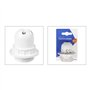 ITENSE - Douille ampoule, douille avec bague - Douille en plastique - Culot E27 - Convient aux bouche à vis E27 - Utile pour les