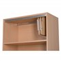 Jeu de 2 Rails 76cm support dossiers suspendus (dossiers suspendus non fournis) en aluminium à visser sous tablette bois