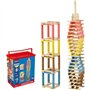 Técap Multicolor - Jeu d'équilibre et de construction - JEUJURA - 200 pieces