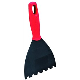 NESPOLI Spatule à colle polyamide 16 cm dents moyennes carrées