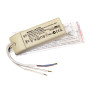 tibelec 203230 Transformateur Ãlectronique pour Lampes halogènes 12 V 60 W Maxi, Blanc