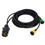 Faisceau électrique remorque connexion AJBA - Lg 5m