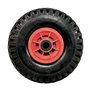 Roue de diable increvable 260mmx85mm - 3.00-4 alésage 20mm jante plastique - Idéal pour diable, chariot