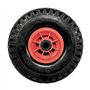 Roue de diable increvable 260mmx85mm - 3.00-4 alésage 20mm jante plastique - Idéal pour diable, chariot