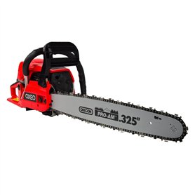 Tronçonneuse thermique - Guide de 50 cm - Cylindrée 49.2cm³ - Lubrification automatique de la chaîne - Frein de chaîne intégré