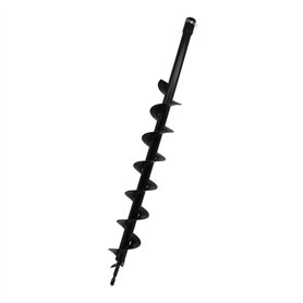 Mèche diamètre 80 mm pour tarière thermique – longueur 80 cm - Acier Robuste - Mise en place de Poteaux de Clôture Plantation