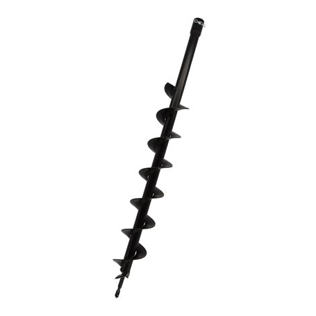 Mèche diamètre 80 mm pour tarière thermique – longueur 80 cm - Acier Robuste - Mise en place de Poteaux de Clôture Plantation