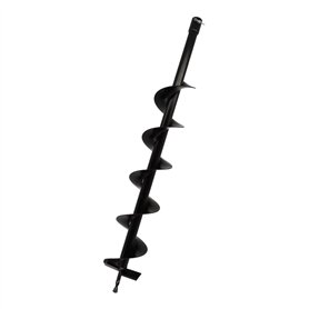 Mèche diamètre 100 mm pour tarière thermique – longueur 80 cm - Mèche de Forage Acier - Pose de Poteaux Clôture Plantation