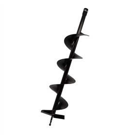 Mèche diamètre 150 mm pour tarière thermique – longueur 80 cm - Mèche de Forage Acier - Pose de Poteaux Clôture Plantation
