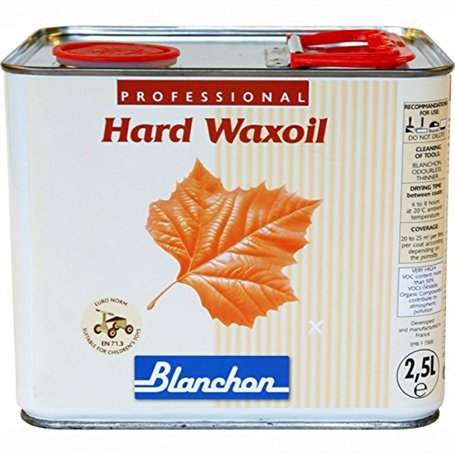 Huile cire - aspect bois brut - 2.5 litre - Blanchon