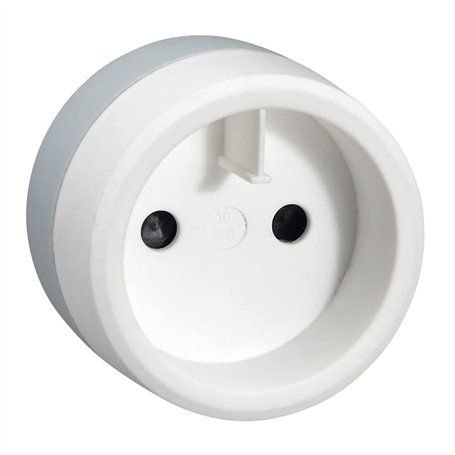Legrand - Adaptateur 2P 16A 230V pour branchement fiche standard français sur prise standard américain