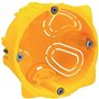Legrand 080061 Boîte MonoPoste Batibox Cloisons Sèches pour Appareillage à vis ou à Griffe 1 Poste