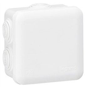 LEGRAND | Boîte De Dérivation 80x80 Blanche Plexo