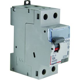 Interrupteur différentiel 2P 230V~ 16A type AC 10mA - 2 modules