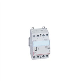 412556 Legrand - Contacteur jour nuit triphasé 4P bobine 230V - 63A - contact 4NO - 3 modules