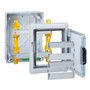 Legrand, Plexo 601982 Boîte à fusibles en saillie IP65 - IK09 2 rangées 24 modules pour intérieur et extérieur - Classe de prote