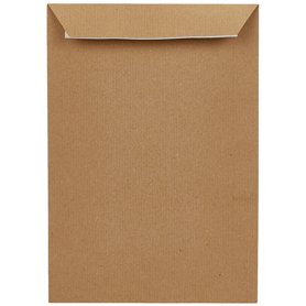GPV Boîte de 500 pochettes kraft auto-adhésives 90g Format B5 176x250mm