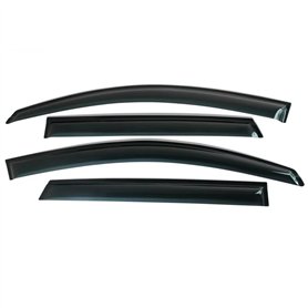 LJWAN 4 Pièces Deflecteur Vitre Voiture pour Nissan Qashqai J10 2008 2009 2010 2011 2012 2013 2014 2015