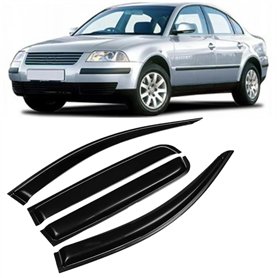 LJWAN 4 Pièces Deflecteur Vitre Voiture pour VW Passat B5 Sedan 1997 1998 2000 2001 2002 2003 2004 2005