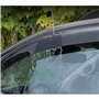 LJWAN 4 Pièces Deflecteur Vitre Voiture pour Ford Fiesta Hatchback 2009-2014, Visières latérales Avant ArrièRe Pare-Pluie Pare-S
